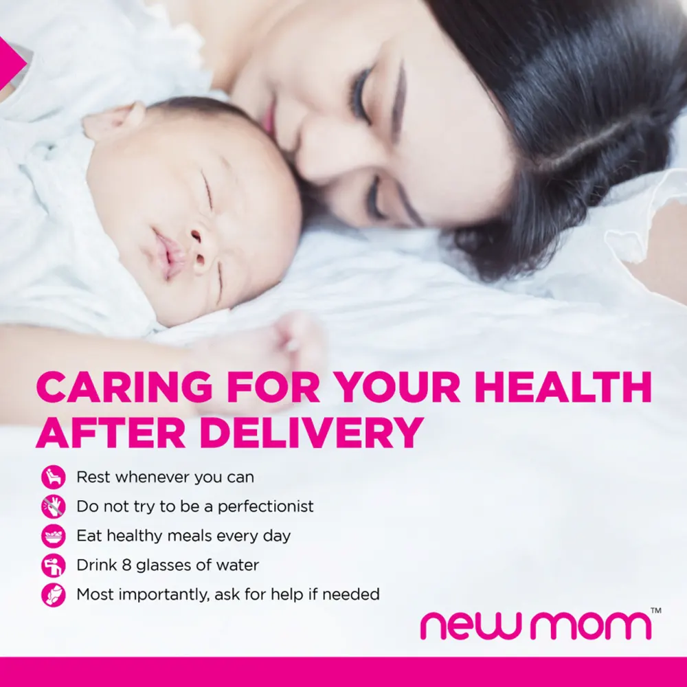 Caring For Your Health After Delivery - NewMom